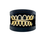 VVS Moissanite Open Face Grillz