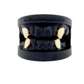 VVS Moissanite Fangs With Hidden Bar