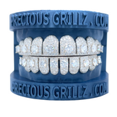 Honeymoon Set Center VVS Moissanite Diamond Big Pointer Grillz