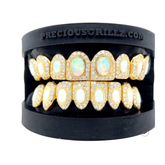 VVS Moisannite With Opals