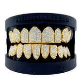 Lab Grown Honeycomb Set Grillz