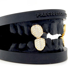 VVS Moissanite Fangs With Hidden Bar