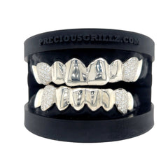 Solid with VVS Moissanite Fangs