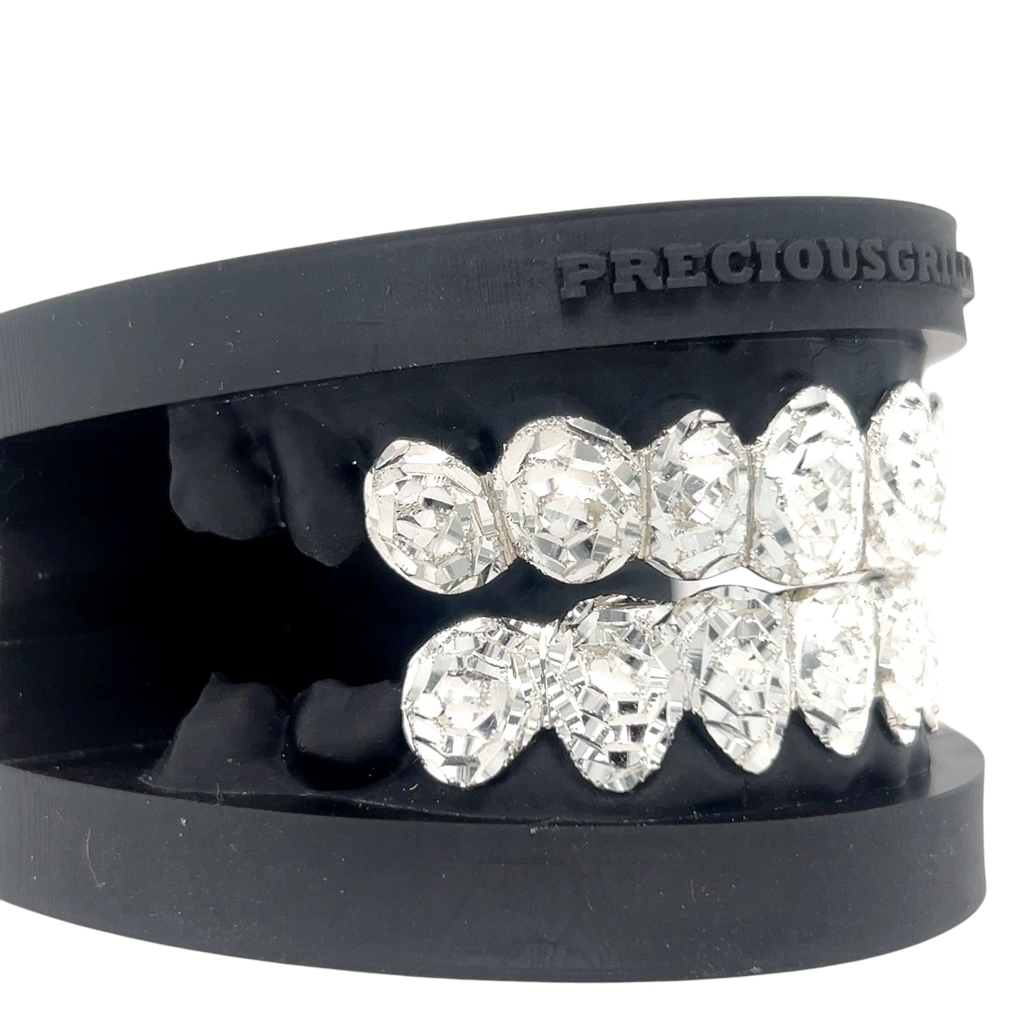 Circle/Rose Cuts Solid Custom Grillz