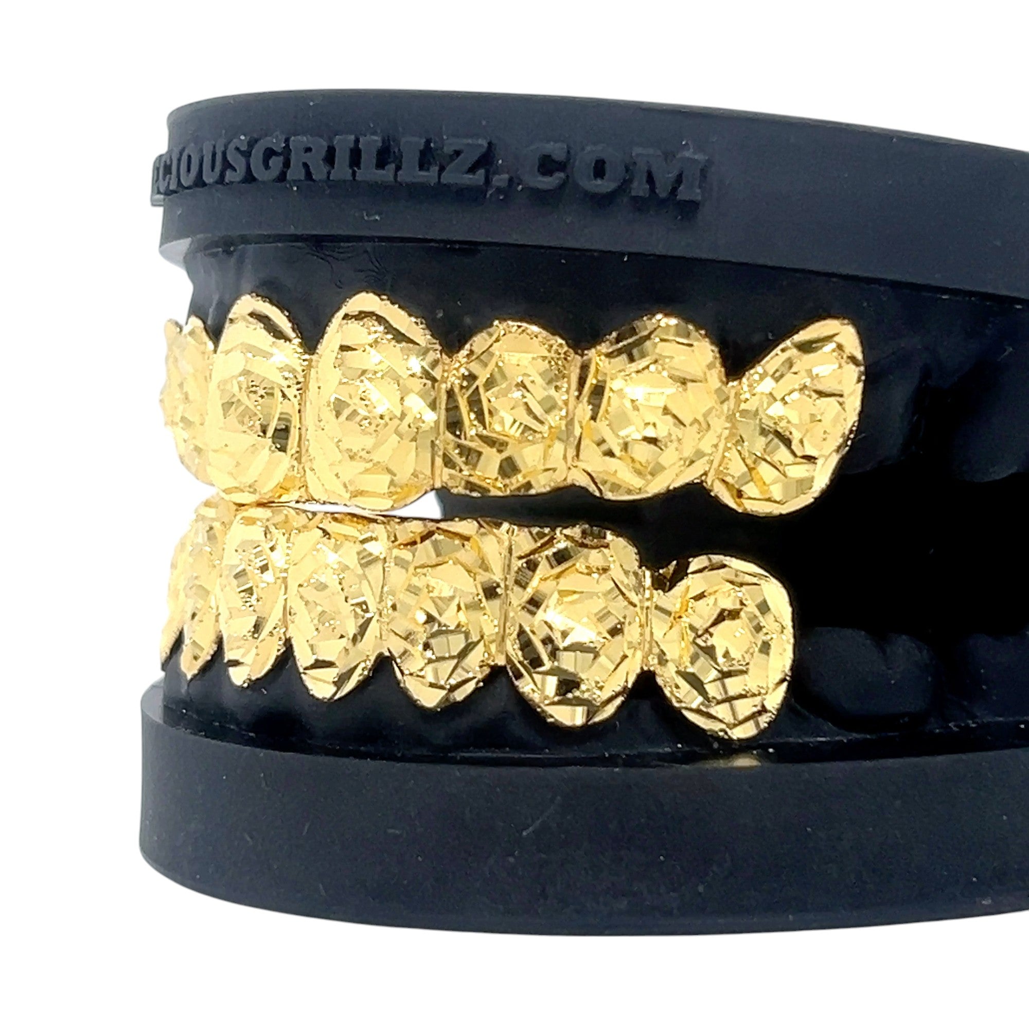 Circle/Rose Cuts Solid Custom Grillz